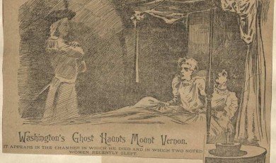 El fantasma de Washington ronda Mount Vernon